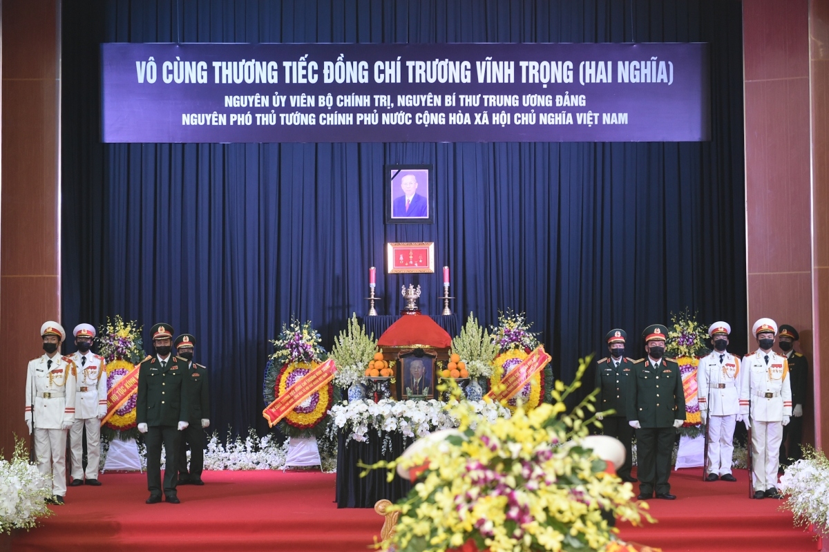 Lời cảm ơn của Ban Lễ tang và gia đình nguyên Phó Thủ tướng Trương Vĩnh Trọng